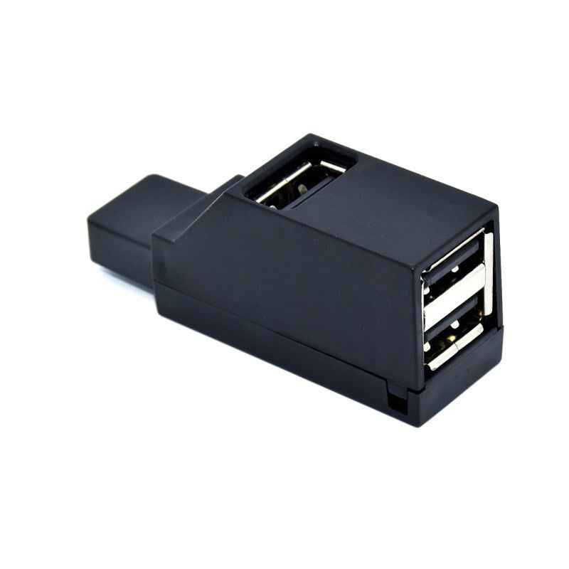 USB 2.0 Mini Portable USB Hub Splitter | 480Mbps, Bus-Powered, Compact & Plug-and-Play