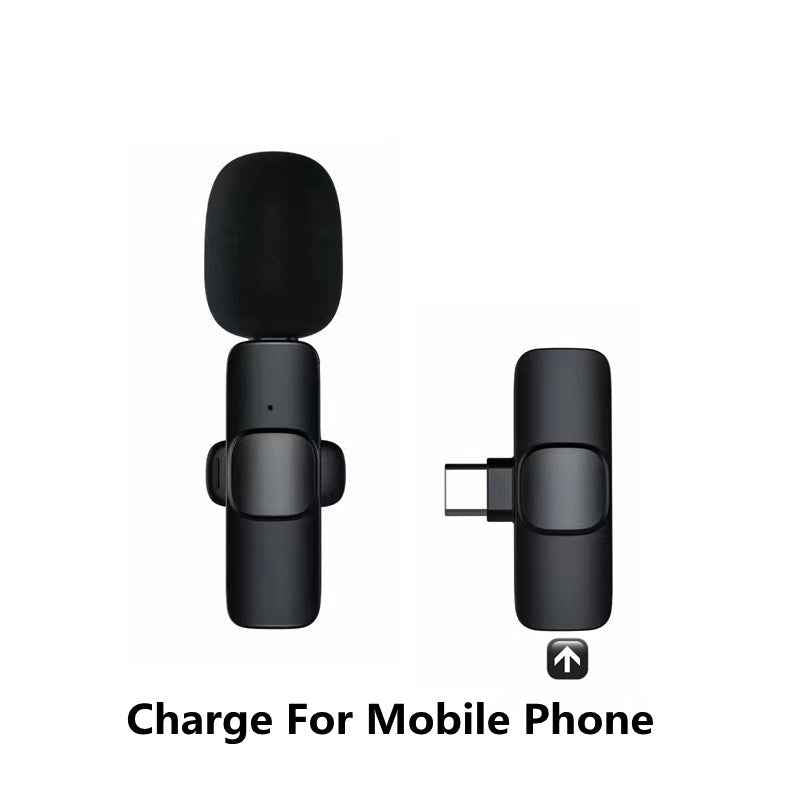 Wireless Lavalier Microphone – Plug & Play Mini Mic for iPhone, Android, Camera & Laptop