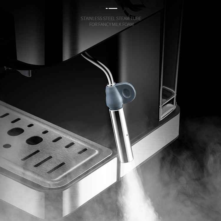 Home Espresso Machine with Steam Milk Frother | 850W, 20 BAR, 1.6L Tank, Touch Control, Black
