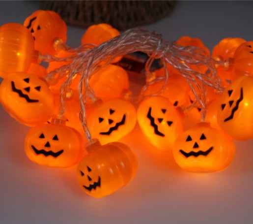 Halloween LED String Lights – 1.2M | 10 LEDs | Battery | Waterproof | 9 Designs | White, Warm White & 4 Colours