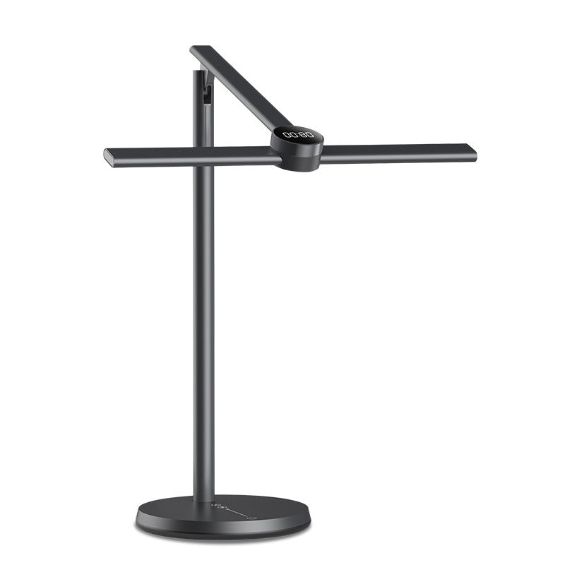 Smart Alloy LED Desk Lamp | Touch Control, Stepless Dimming, 16-20W, 100-240V | Aurora Green Retro & Elegant Black Smart