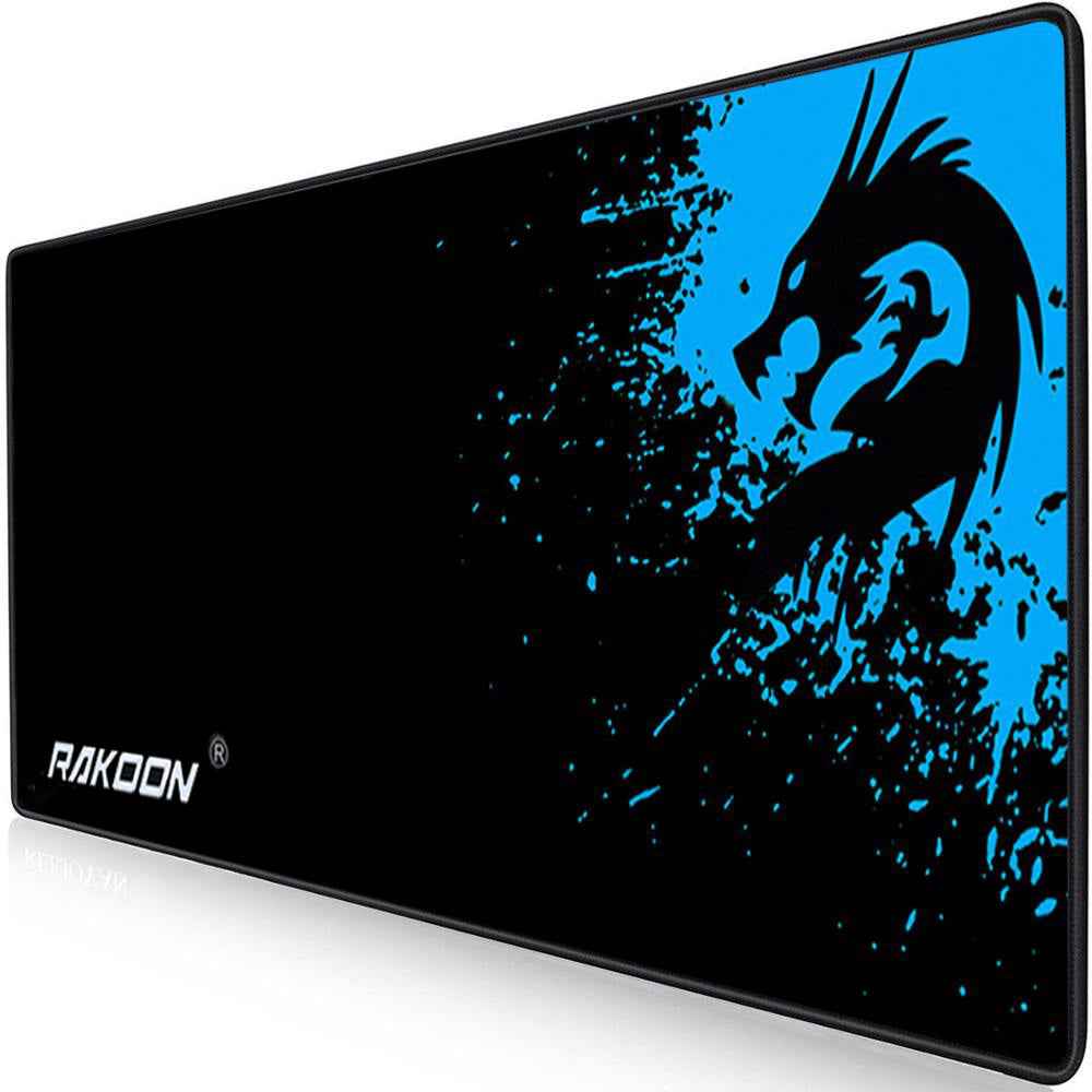 Gaming & Office Mouse Pad | Smooth Textured Surface | Reinforced Stitched Edges | Natural Rubber Non-Slip Base | Easy Clean | 4 Sizes