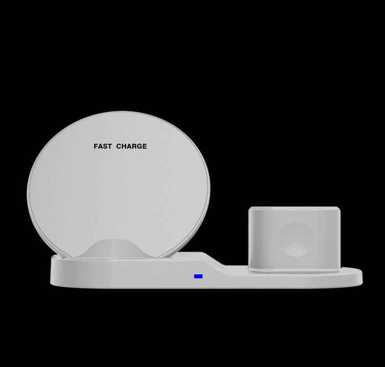 3-in-1 Wireless Charger – 10W Fast Charge for iPhone, Apple Watch (All Gens) & AirPods | US/EU/AU Plug