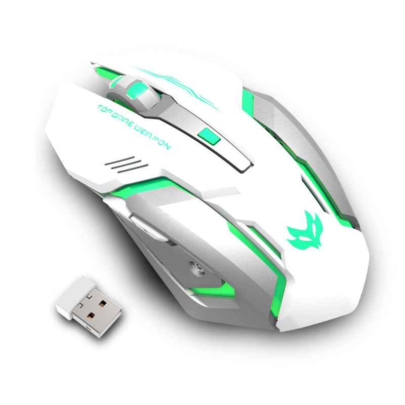 Wireless Rechargeable Silent Gaming Mouse – T1