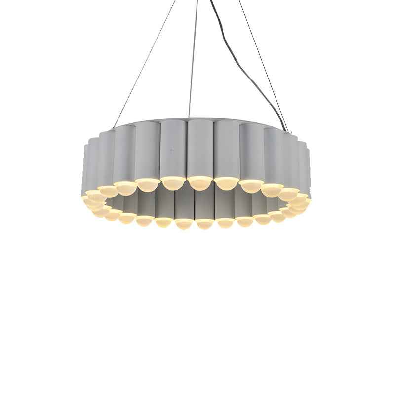 Nordic Electroplated Fish-Shape LED Pendant Chandelier | 3 Sizes, 4 Finishes, PMMA Shade, 111–240V, Warm White