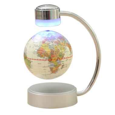 Magnetic Levitating Floating Globe | 6" & 8" | LED Glow & Standard Styles | Home, Office & Desk Decor | Premium Gift