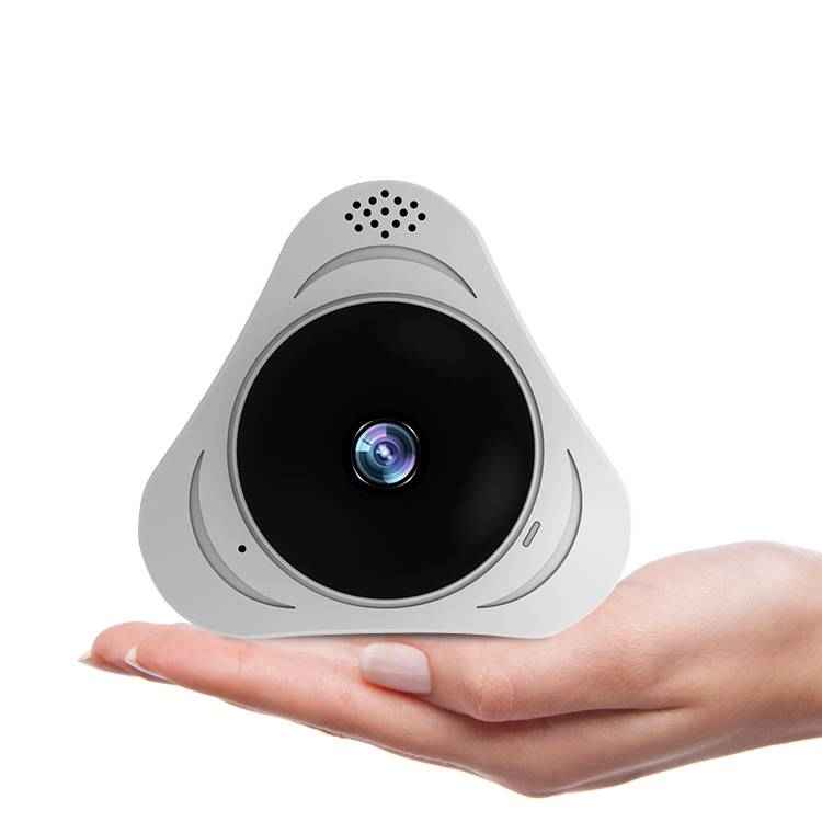 360° Panoramic WiFi Indoor Security Camera | 1.3MP, 2MP & 3MP | Night Vision | Pan-Tilt | Alarm | 80m² Coverage | Black & White