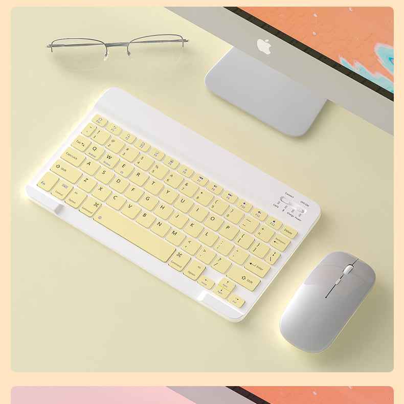 Wireless Bluetooth Mouse for Tablets & Laptops | RGB Backlight | Silent Click | Multi-Colour
