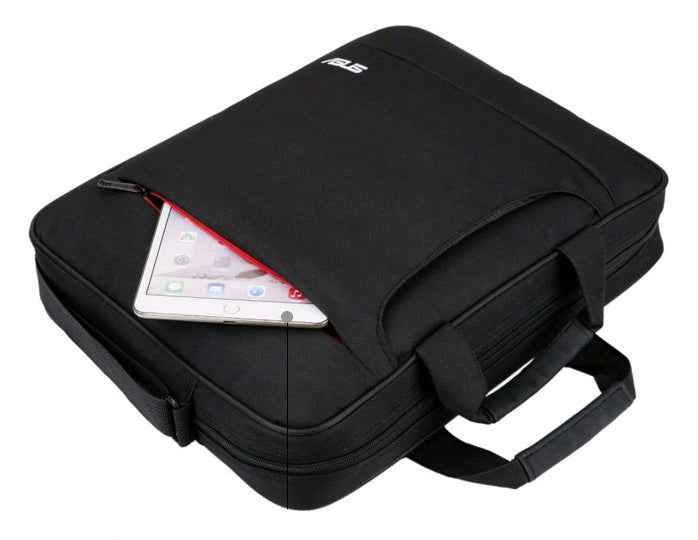 15.6" Laptop Messenger Bag | Waterproof Polyester | Shoulder & Crossbody | Multi-Pocket | 15-15.6 Inch