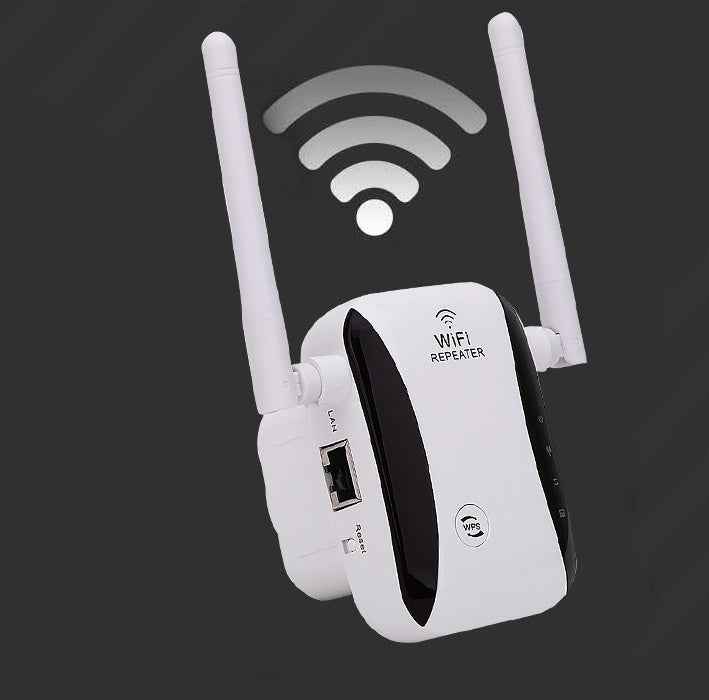 WiFi Wireless Repeater & Range Extender | 802.11n, Lightning Protection, 110–240V | EU/US/UK/AU Plug