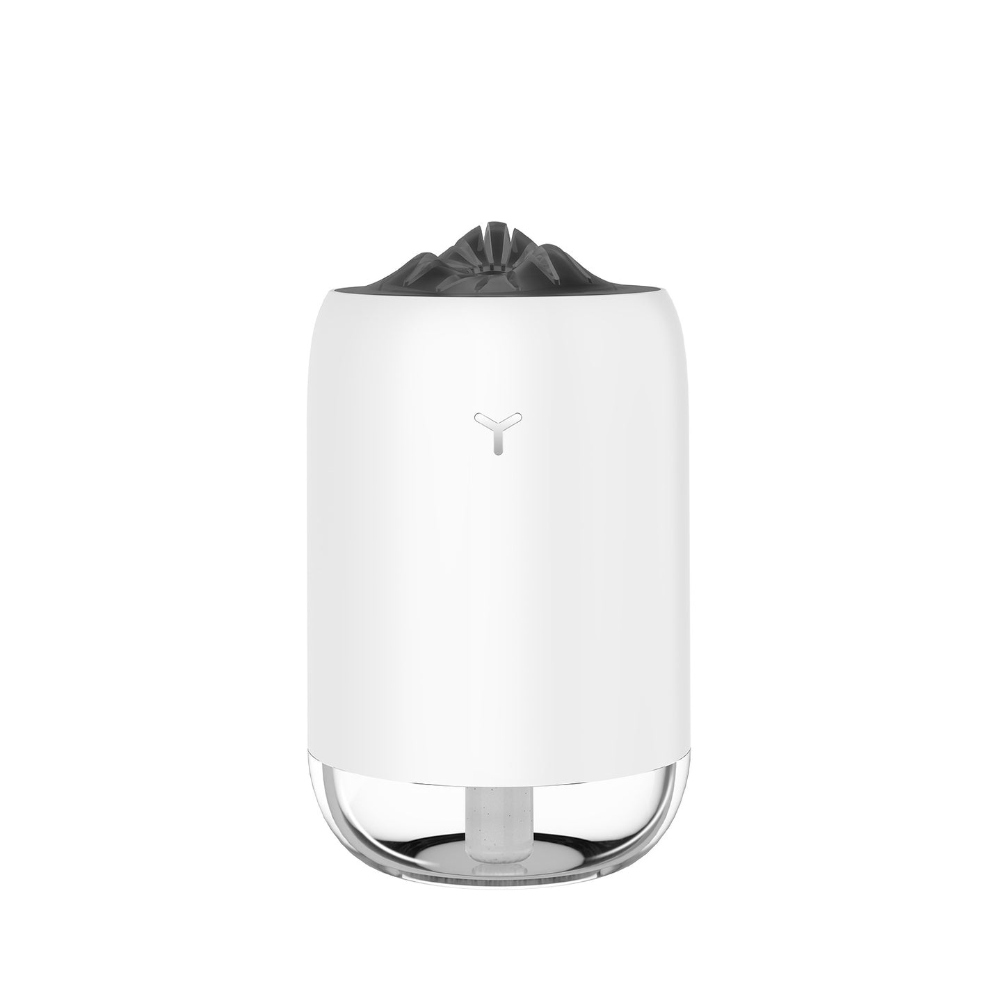 Magic Flame Ultrasonic Humidifier & Aroma Diffuser | 2W USB | 2–8hr Timer | ≤36dB | Auto Shut-Off | Desktop | Light Blue, Pink & White