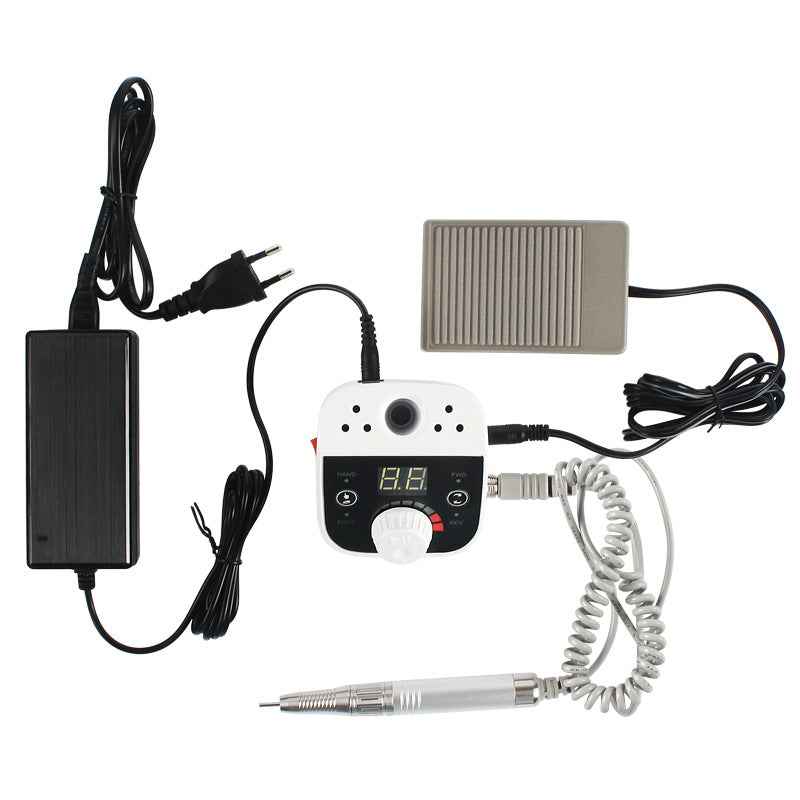 Liddy 285 Professional Electric Nail Drill | 80W, 35,000 RPM Brushless, Silent, EU/US Plug