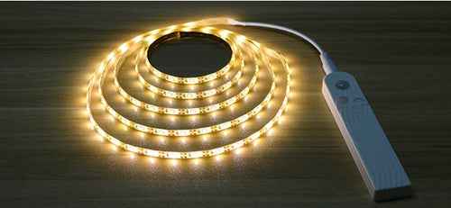 Motion Sensor LED Strip Light – Waterproof | Battery | 3500K & 6500K | CRI 80 | 1M, 2M & 3M