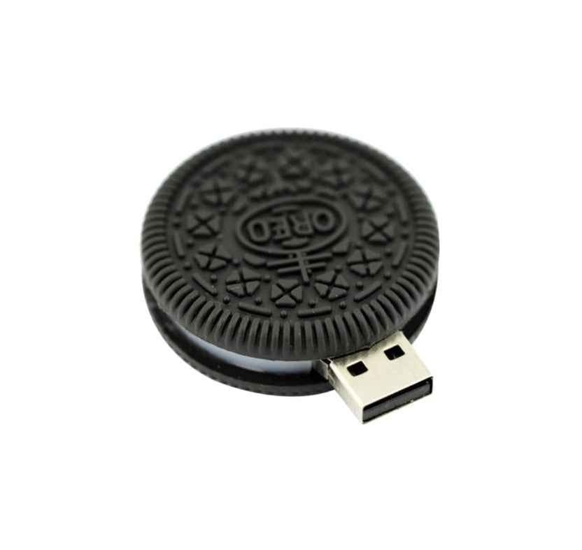 Sandwich Cookie USB Flash Drive | USB 3.0 | 4GB–64GB | Novelty Gift | 90MB/s Read Speed
