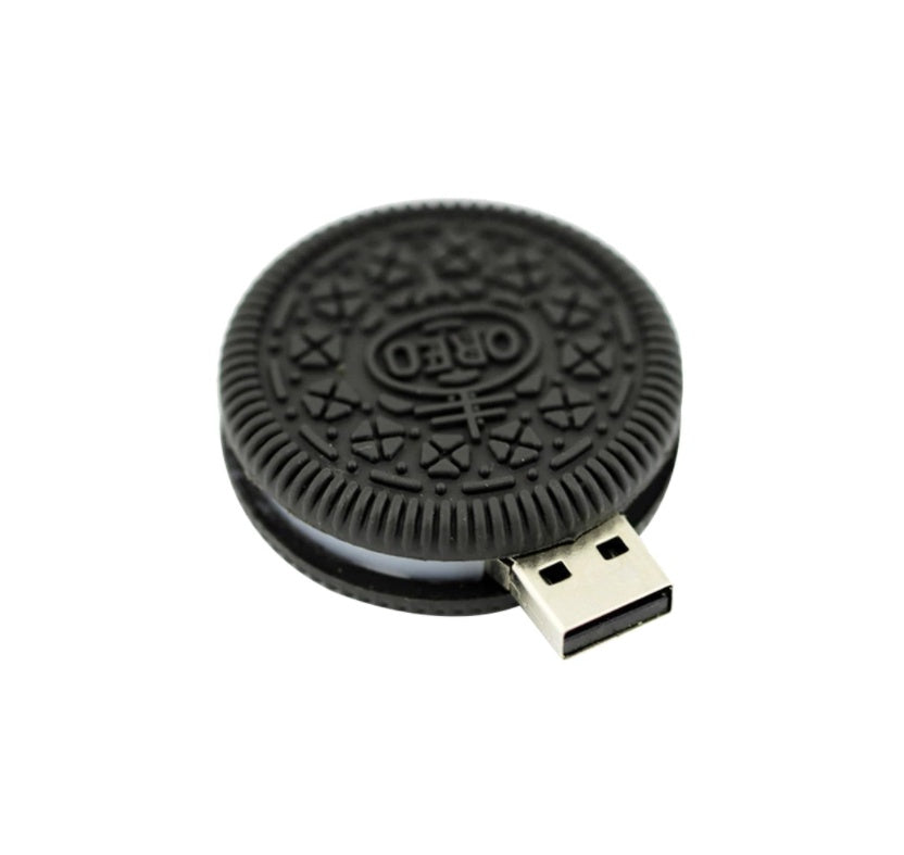 Sandwich Cookie USB Flash Drive | USB 3.0 | 4GB–64GB | Novelty Gift | 90MB/s Read Speed
