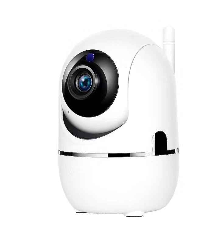 1080P PTZ WiFi Indoor Security Camera | 355° Pan 90° Tilt | Night Vision 30m | Two-Way Audio | Motion Alert | 64GB SD | 2.4GHz | White | AU/EU/UK/US