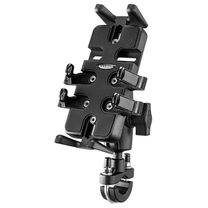 Motorcycle & Bicycle Phone Mount Bracket – U-Bar Navigation Holder