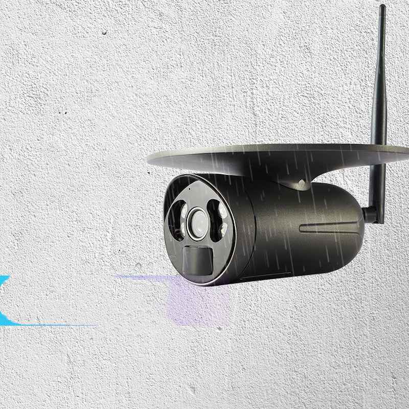Solar-Powered 4G WiFi Outdoor Security Camera | 1080p Full Colour Night Vision | Remote Monitoring | Black