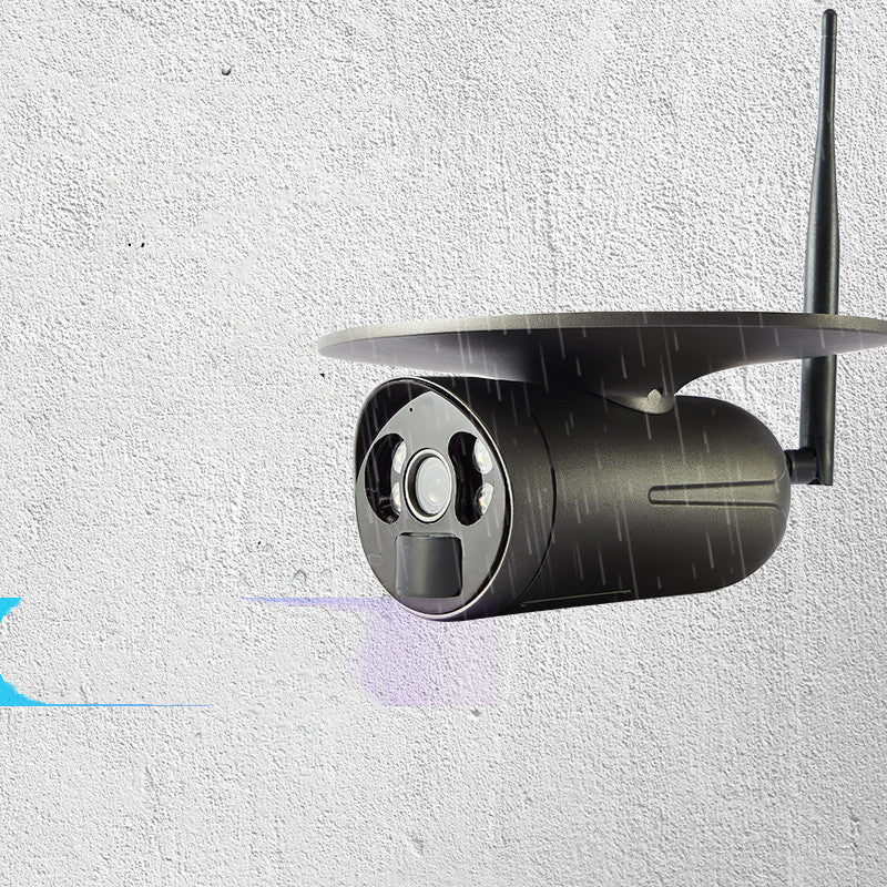 Solar-Powered 4G WiFi Outdoor Security Camera | 1080p Full Colour Night Vision | Remote Monitoring | Black