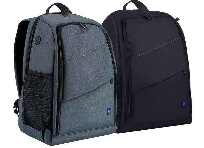 PULUZ Waterproof Camera Backpack – Dual Shoulder 43x30x19.5cm Polyester DSLR & 15.6" Laptop Bag