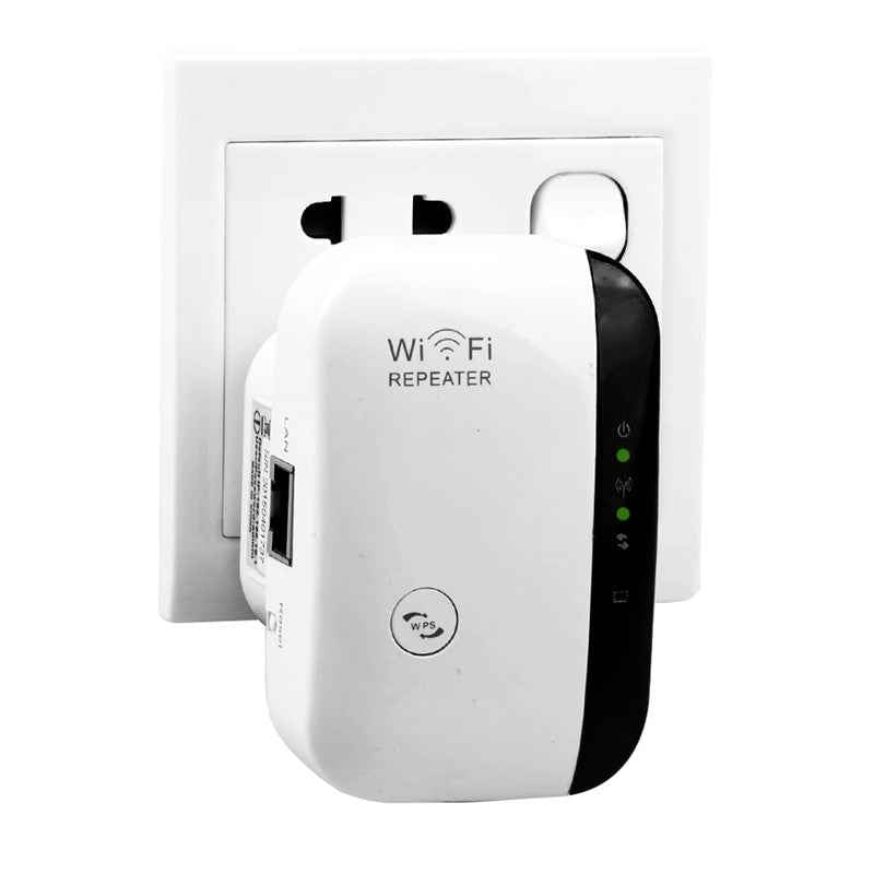 300Mbps WiFi Repeater & Range Extender | 2.4GHz, WPS, VPN | AU/EU/UK/US Plug