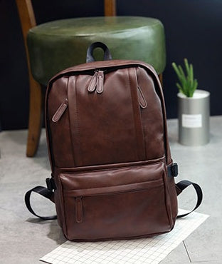 Men's PU Leather Shoulder & Laptop Bag | Casual Crossbody | Wear-Resistant | Black & Brown | 4 Styles