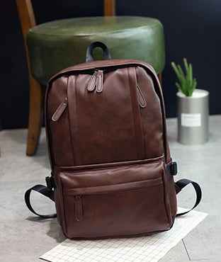 Men's PU Leather Shoulder & Laptop Bag | Casual Crossbody | Wear-Resistant | Black & Brown | 4 Styles