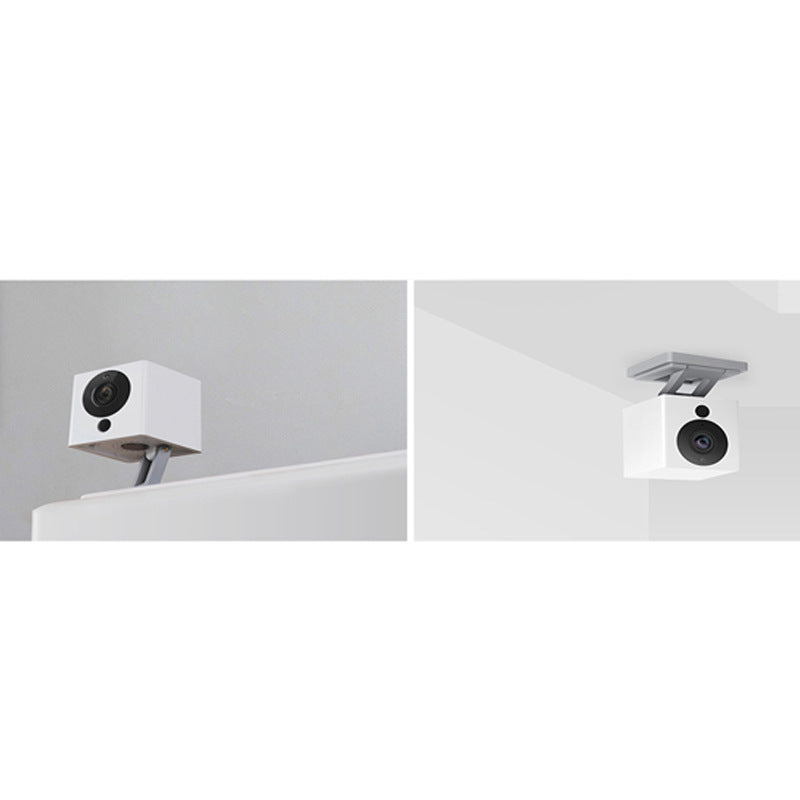 1080p Indoor WiFi Smart Security Camera | 110° Wide Angle | F2.0 | Night Vision | Compact Square | White
