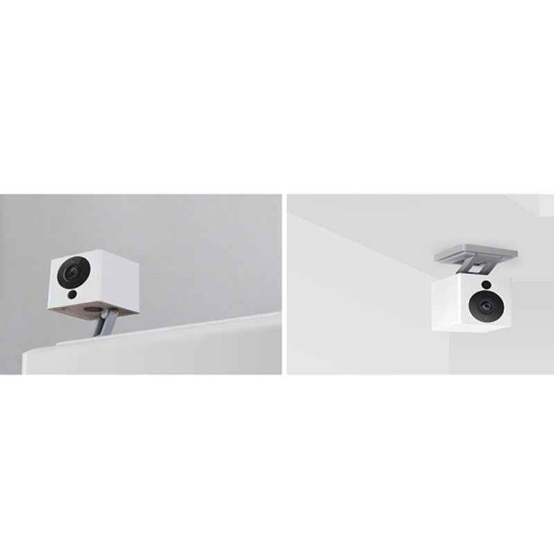 1080p Indoor WiFi Smart Security Camera | 110° Wide Angle | F2.0 | Night Vision | Compact Square | White