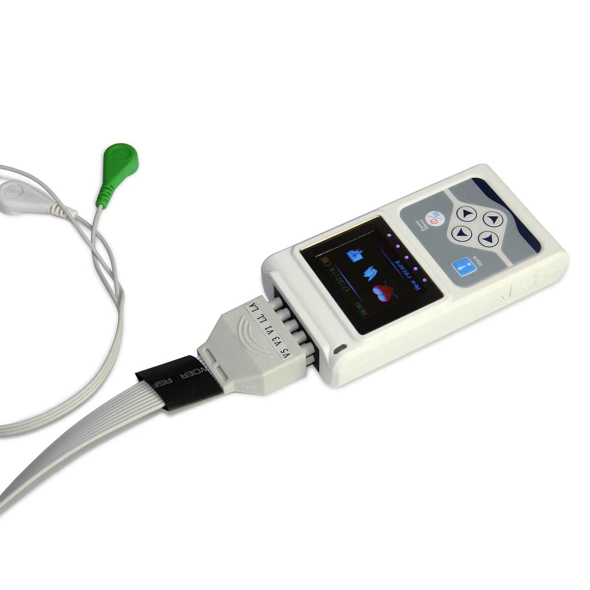 TLC5000 12-Lead 24-Hour Holter ECG Monitor | Arrhythmia Analysis & PC Software