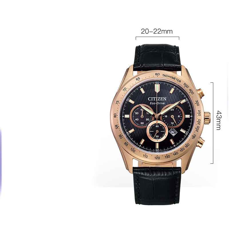 Eco-Drive Men's Solar Sport Watch | Quartz Light-Energy Movement & Stainless Steel Strap