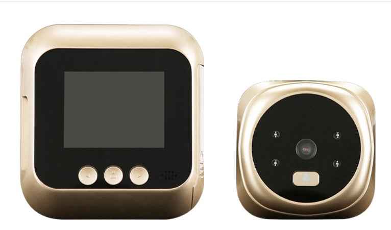 Smart Doorbell Peephole Camera | 2.4" Display | Wireless | Video & Photo | Night Vision | Home Security