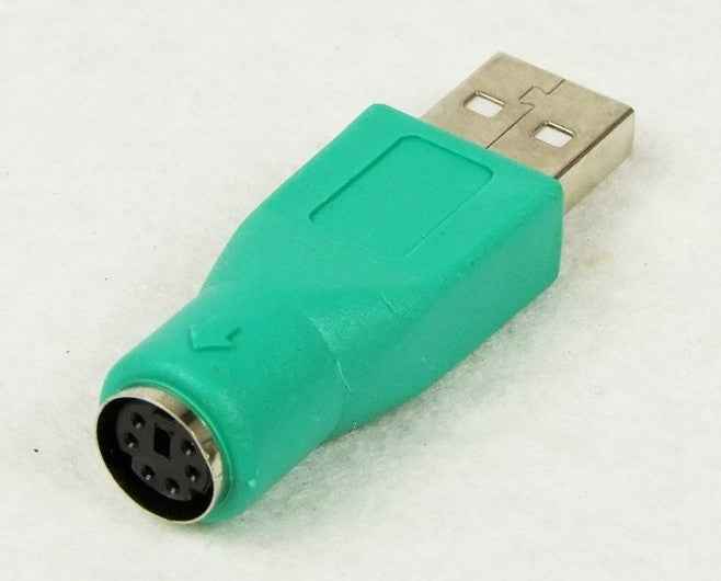 PS2 to USB Adapter | Keyboard & Mouse Converter | Copper Wire | Plug & Play | For PC & Laptop