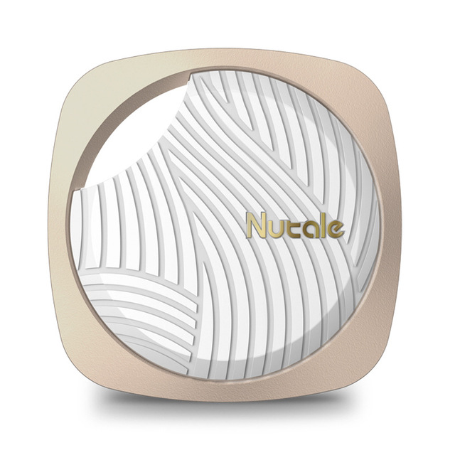 Bluetooth Tracker & Key Finder | 10-Month Battery, 85dB Alert, iOS & Android | Black & Champagne
