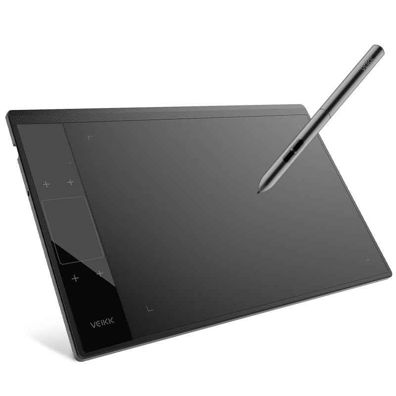 VEIKK A30 Graphics Drawing Tablet | 10×6" Active Area | 8192 Pressure Levels | Battery-Free Pen | Mac & Windows