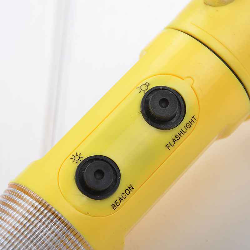 4-in-1 Car Emergency Safety Tool | LED Torch | Magnetic Beacon | Seatbelt Cutter | Window Hammer | Waterproof