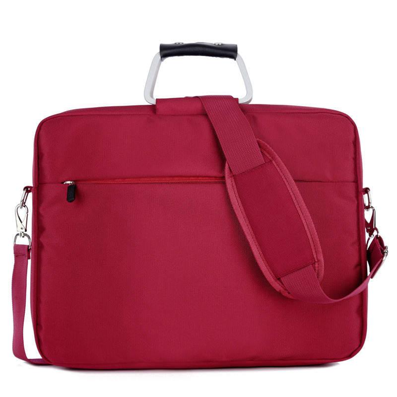 14" Nylon Laptop Tote Bag | Wear-Resistant, Lightweight Carry Bag | Black, Red & Wine Red