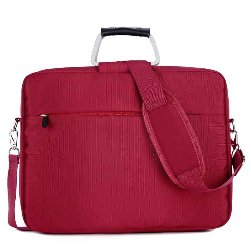 14" Nylon Laptop Tote Bag | Wear-Resistant, Lightweight Carry Bag | Black, Red & Wine Red