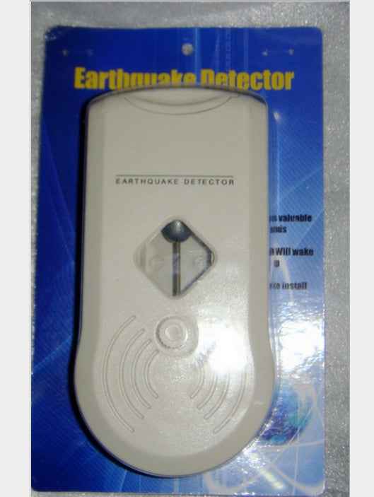 L2000 Earthquake & Vibration Alarm Detector | Seismic Sensor, 9V Battery | Home Safety Device