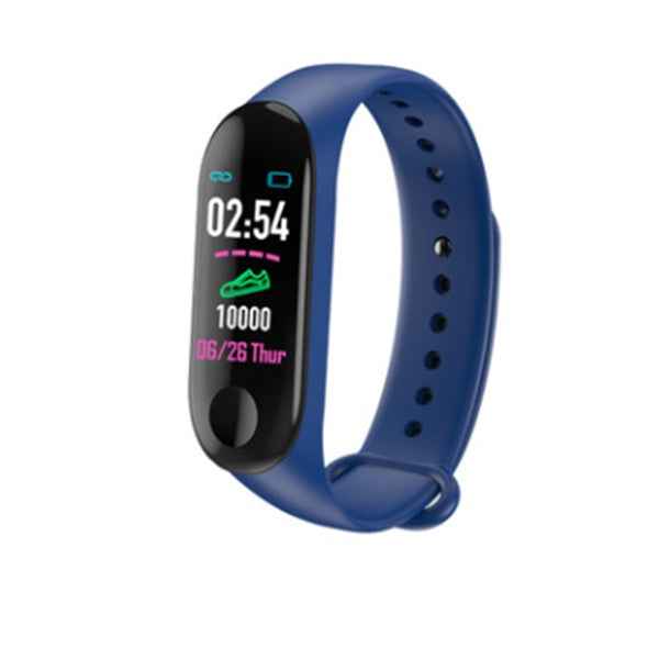 M3 Smart Fitness Bracelet – Heart Rate, Blood Pressure, Step & Calorie Tracker