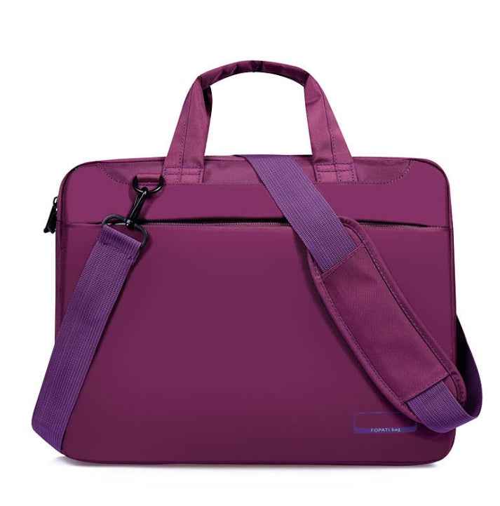 Oxford Laptop Shoulder Bag & Sleeve | 12"-17" | Airbag & Standard | Multi-Pocket | 10 Colors