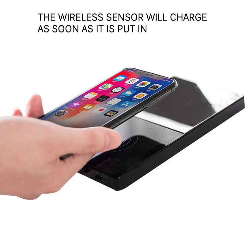 2-in-1 Wireless Charging Mug Warmer – 55°C Smart Heated Coaster