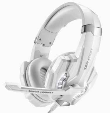 Wired Gaming Headset – 40mm Driver 22Ω 105dB 15-20kHz 0.05% THD 2.1m Braided Cable 3.5mm Built-In Mic Surround Sound Deep Bass | G4000 G9000 & More