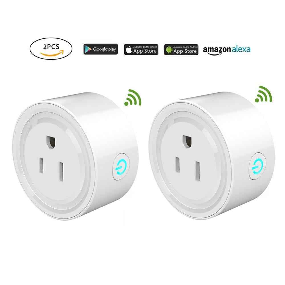 WiFi Smart Plug | Alexa & Google Assistant | App Control | EU, UK & US Plug | Single, Twin & 4-Way Strip with USB | Remote On/Off