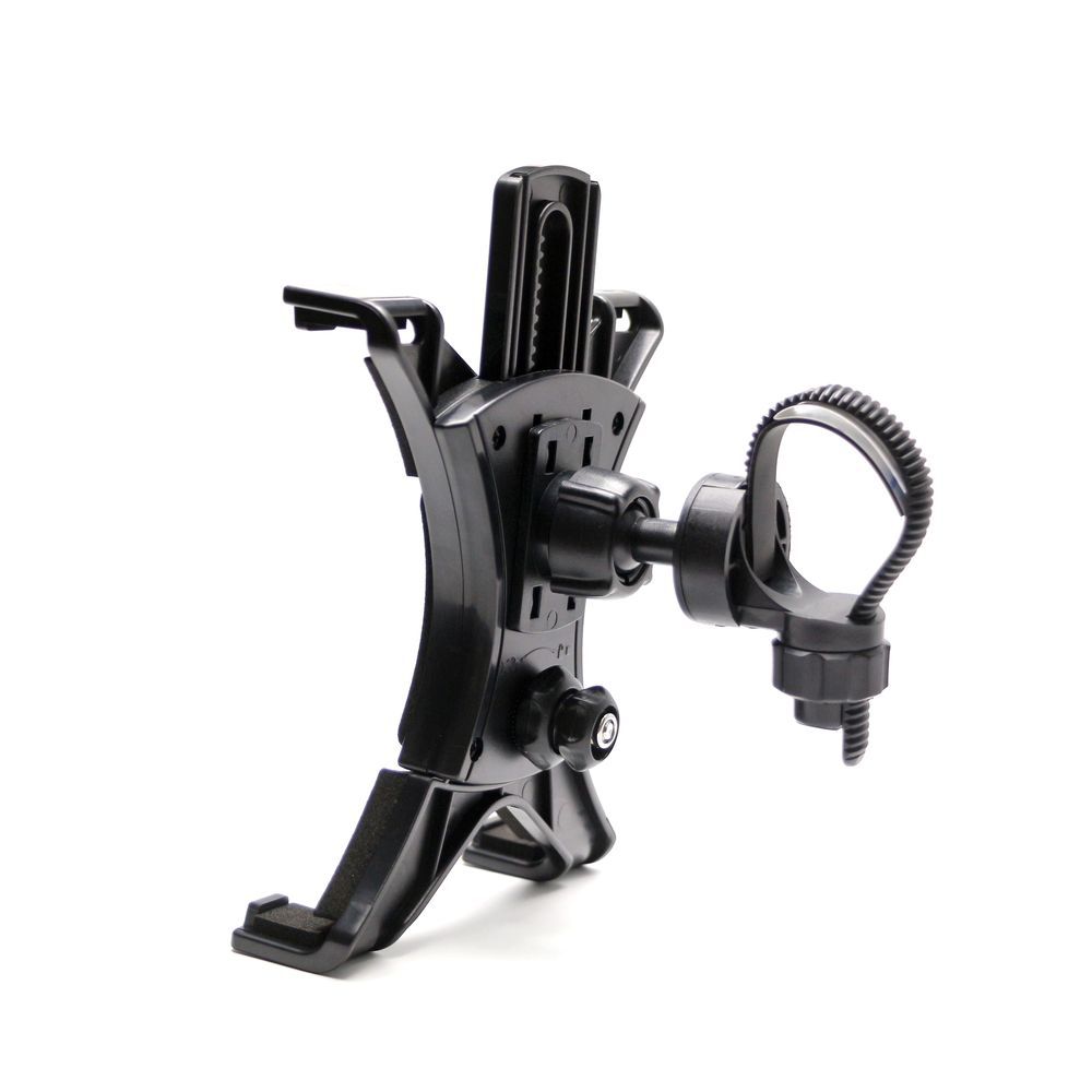 Universal Tablet Mount Holder for Car Headrest, Treadmill & Bike Handlebar | 7–12 Inch, ABS+PC, 360° Adjustable
