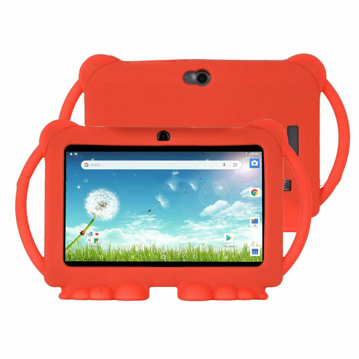 7" Android Kids Tablet | Quad-Core, Dual Camera, Wi-Fi, Bluetooth | Blue, Pink, Purple, Red