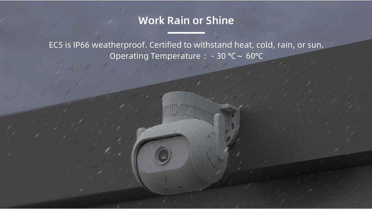 IMILAB EC5 Floodlight Outdoor Security Camera | 2K, 360° Tracking, Color Night Vision, IP66, Wi-Fi
