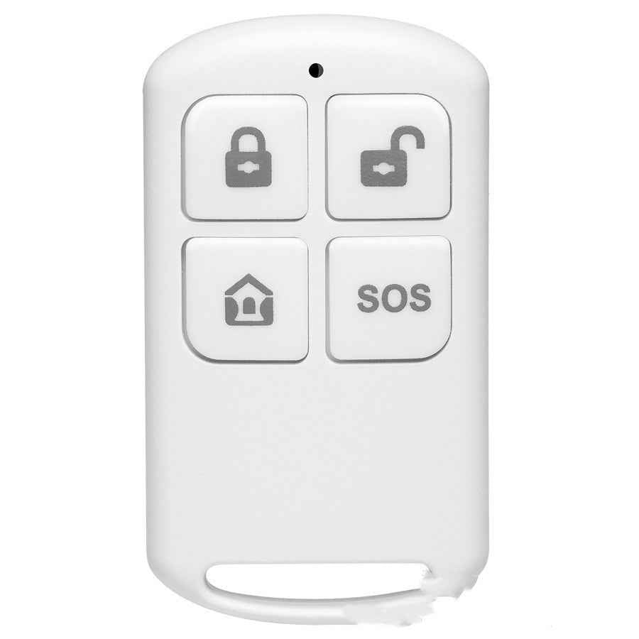 GSM Wireless Anti-Theft Alarm System | 100 Zones | 100 Wireless Devices | Home, Shop & Warehouse | Model W2B | White