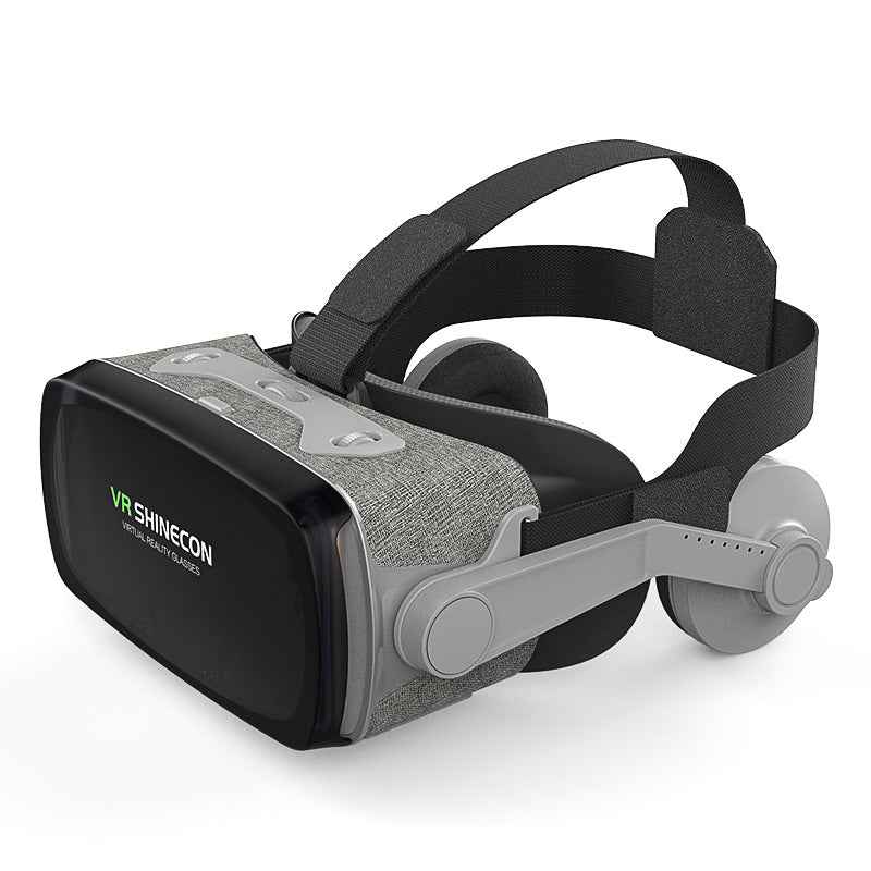 VR Glasses 3D Virtual Reality Headset – Phone-Powered 210x100x225mm Mobile VR Helmet