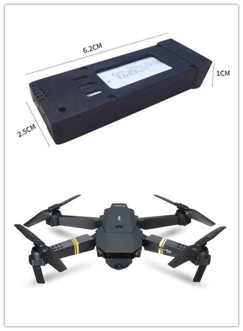 E58 Folding Drone with Camera – 0.3MP to 4K, 120m Altitude, 6-Channel RC